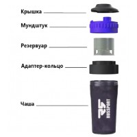 Шейкер Shaker PRO RUSSPORT (700мл)